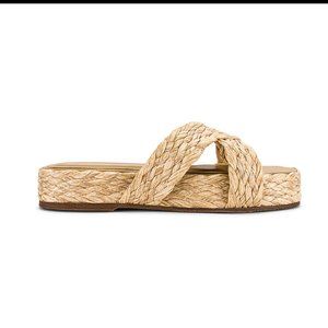 NEVER WORN Kaans Inagua Sandal Natural SIZE 9